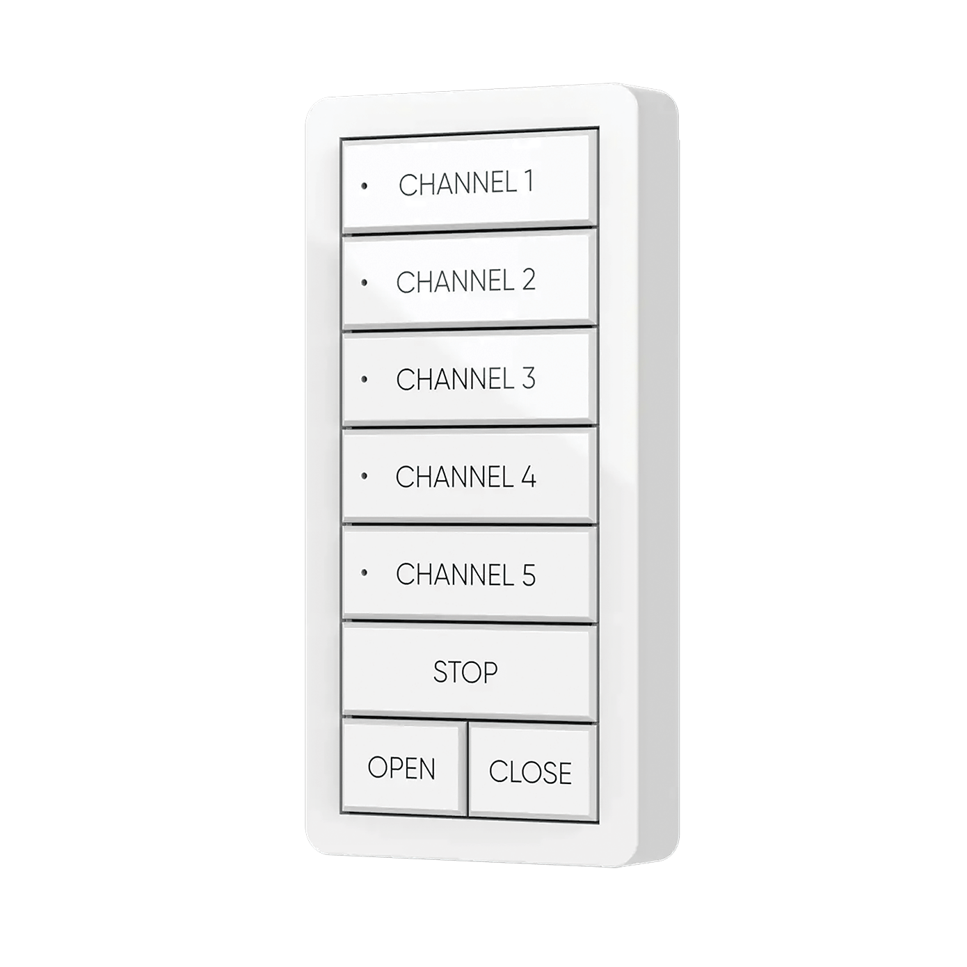Luna 5 Channel Wall Switch RF Wall Control